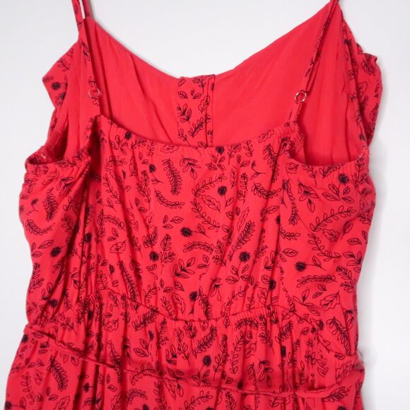 Universal Thread Womens Dress Size Large Pink Floral Vacation Italy Feminine - Picture 10 of 10